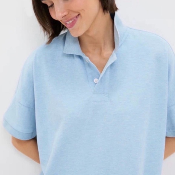 Tuckenuck Chambray Polo dress M NWT - Picture 5 of 6